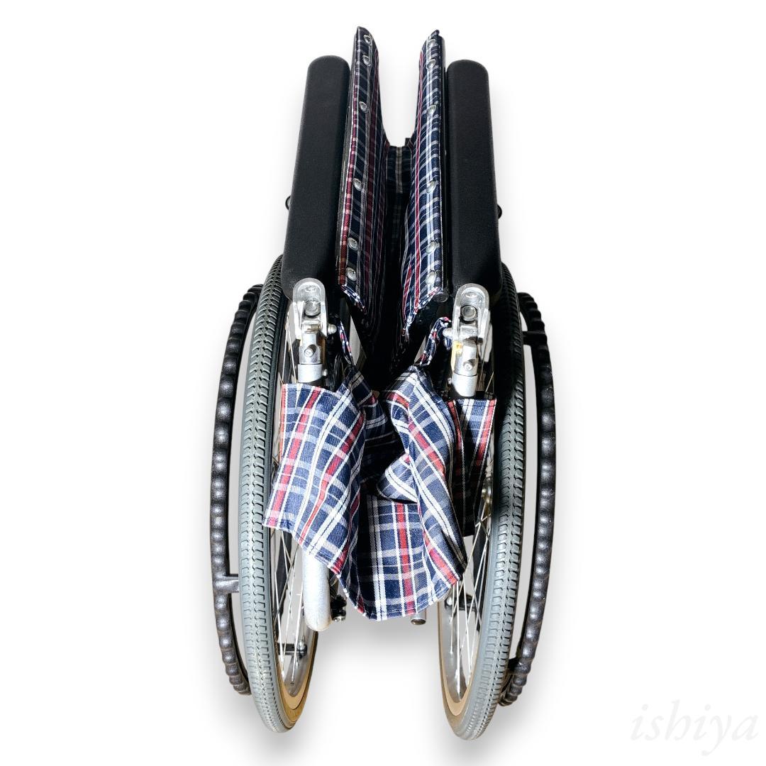 【動作確認済】★車いす 日進医療器 NISSIN 自走型 NEO-1 ノーパンク