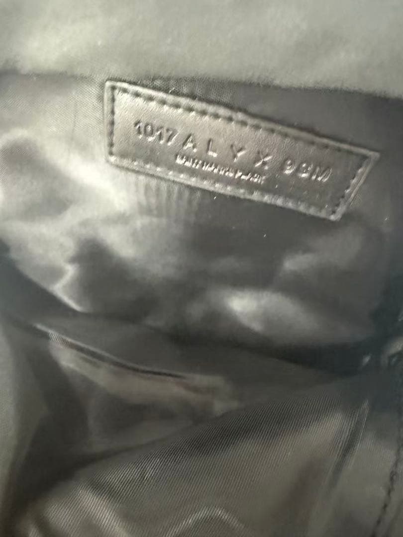 1017 ALYX 9SM アリクス ショルダーバッグ/BLACK