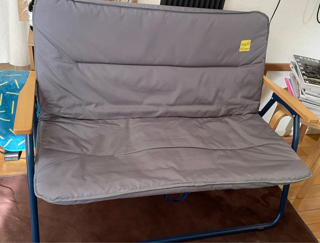 廃盤 DOD going furniture グッドラックソファ 2人掛け