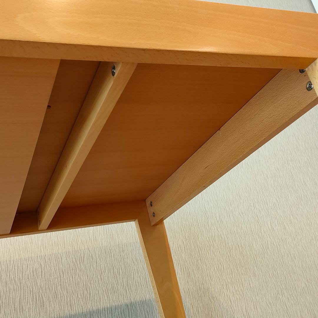 希少　天板回転式　ダイニングテーブル　エクステンションテーブル　ナチュラル