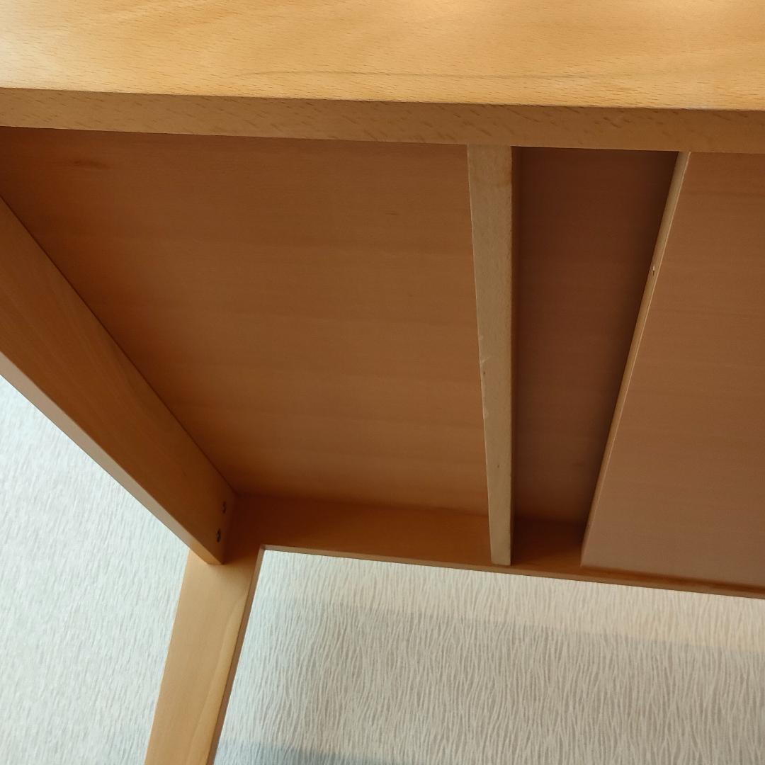 希少　天板回転式　ダイニングテーブル　エクステンションテーブル　ナチュラル