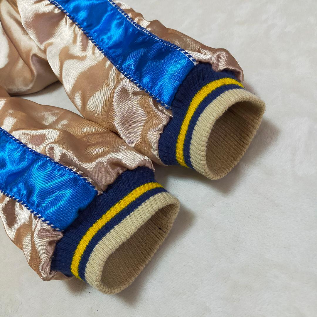 ちゃんノリ　90S　白虎×龍　日本地図　刺繍　リバーシブル　スカジャン