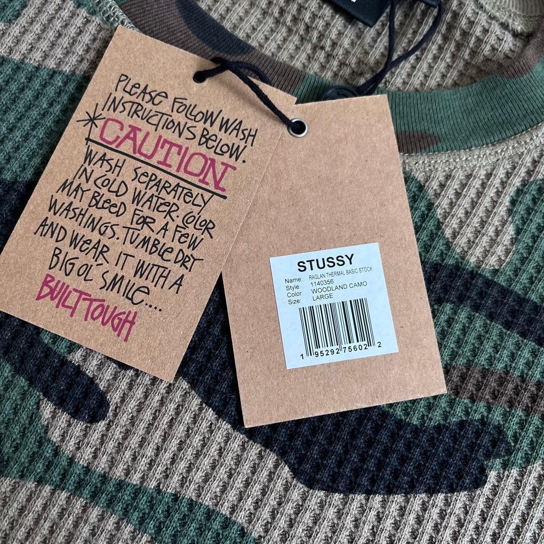 特別セール✨新品未使用 STUSSY BASIC Woodland カモフラ L