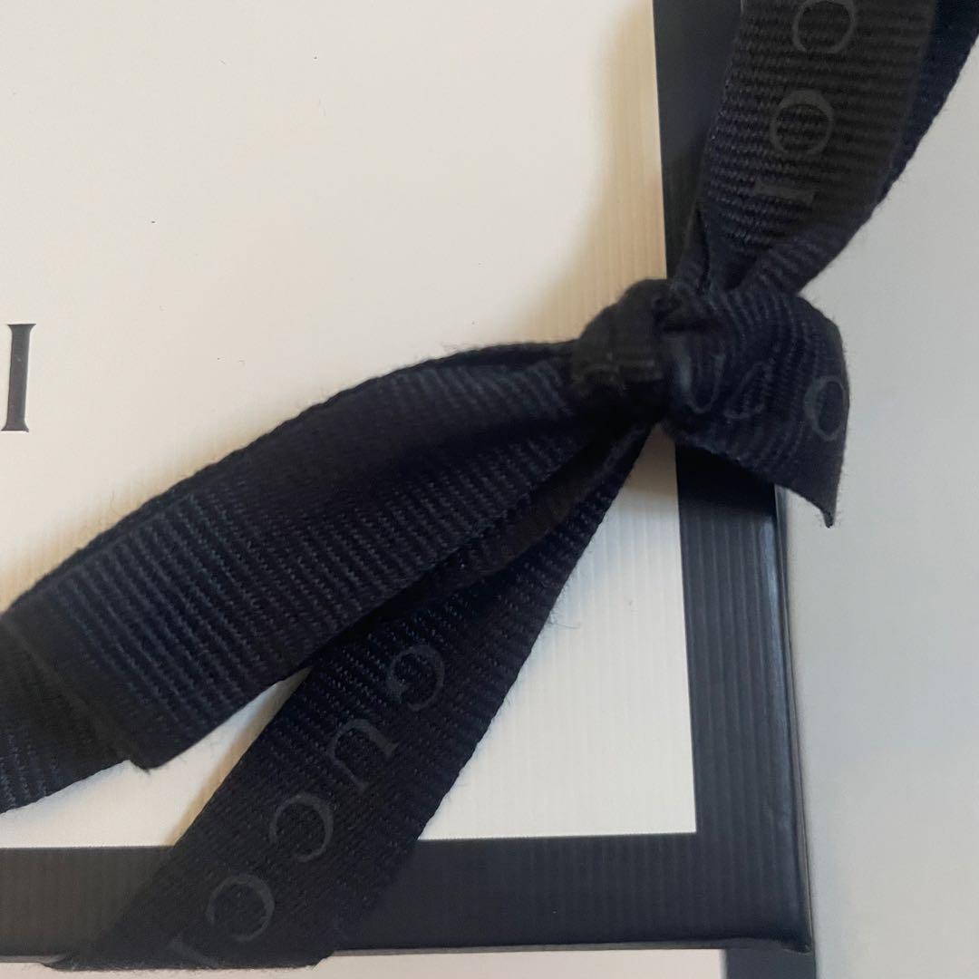 GUCCI ブラック GGパターン マフラー