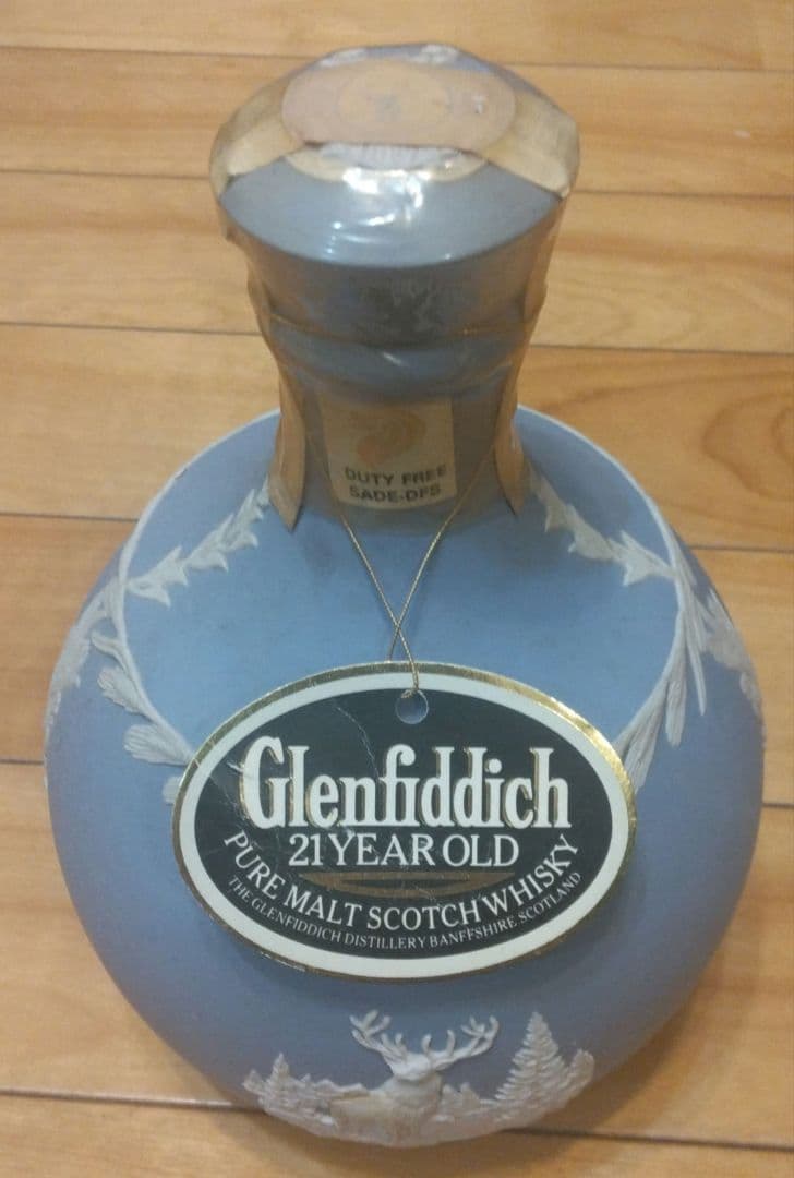 Glenfiddich グレンフィディック ウェッジウッド ウイスキー陶器ボトル