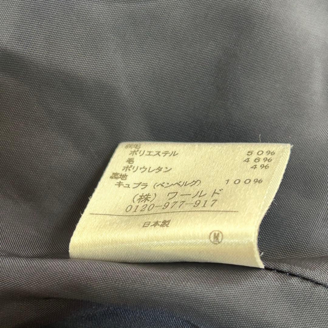 m6275【美品 アンタイトル】ビジネス パンツスーツ 上下 XL-2XL 黒