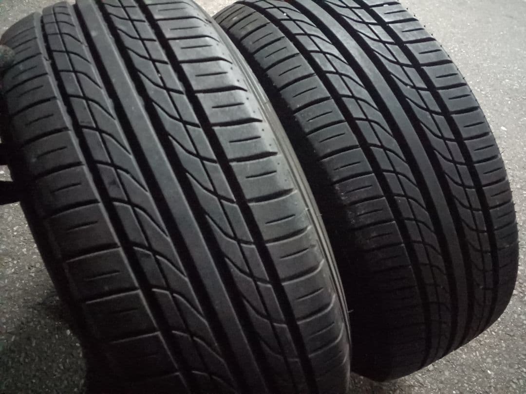 バニラバー195/60R14 2本 9分山　ヨコハマ　エコス　国産