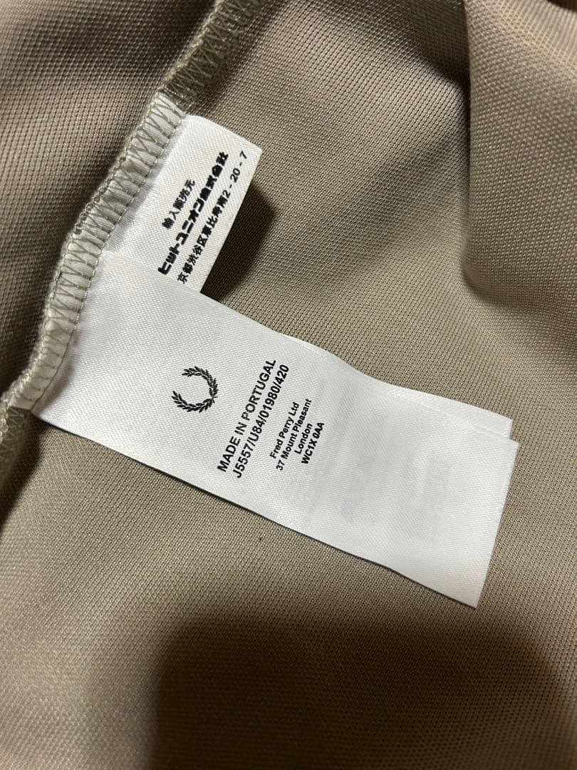 ✨超美 FRED PERRY / Contrast Tape Track JKT