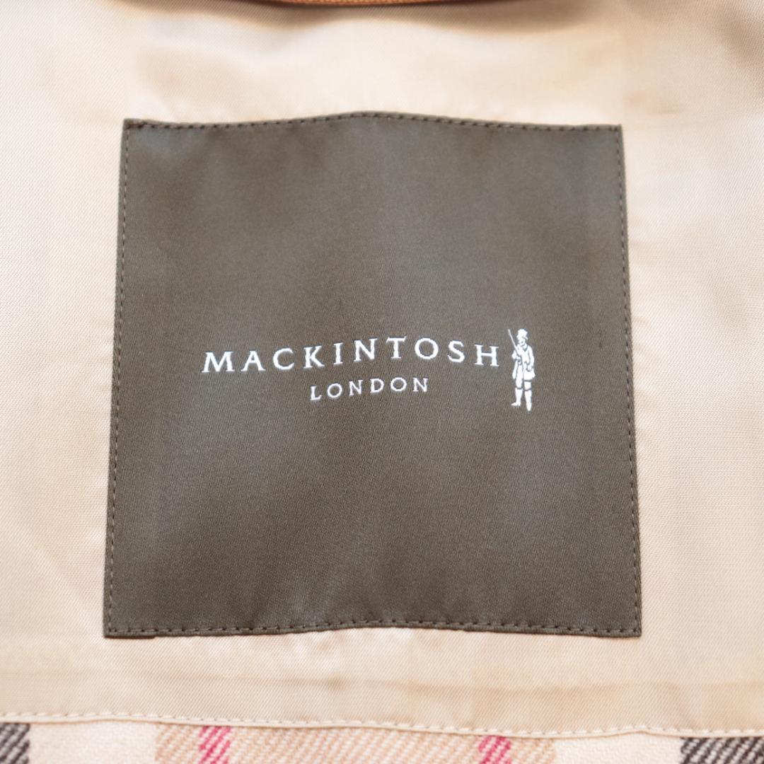 美品マッキントッシュロンドン✨トレンチコート　ライナー　ベルト　ロング　ベージュ