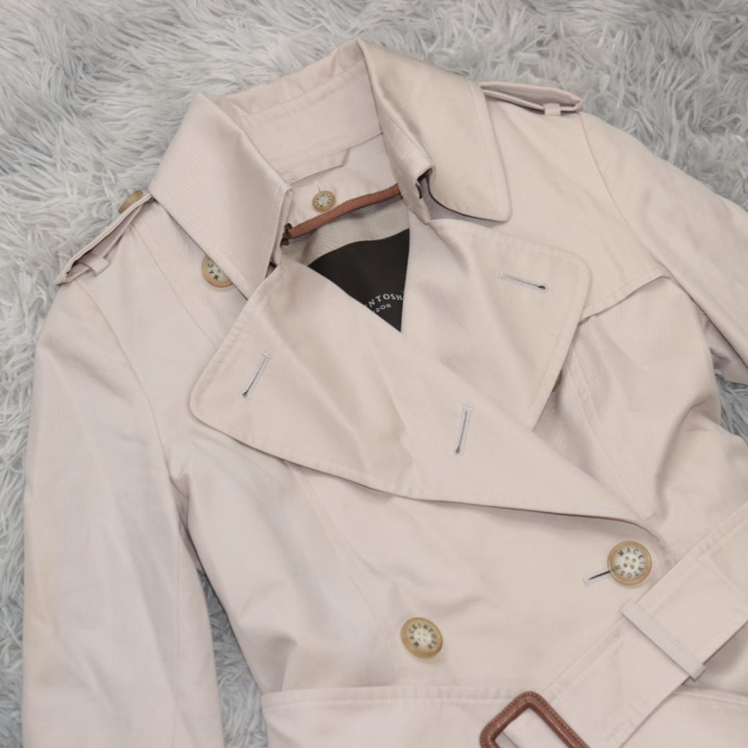 美品マッキントッシュロンドン✨トレンチコート　ライナー　ベルト　ロング　ベージュ