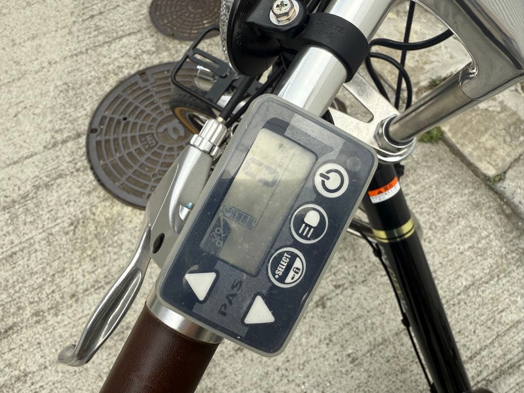 【美品】電動アシスト自転車 YAMAHA PAS CITY V