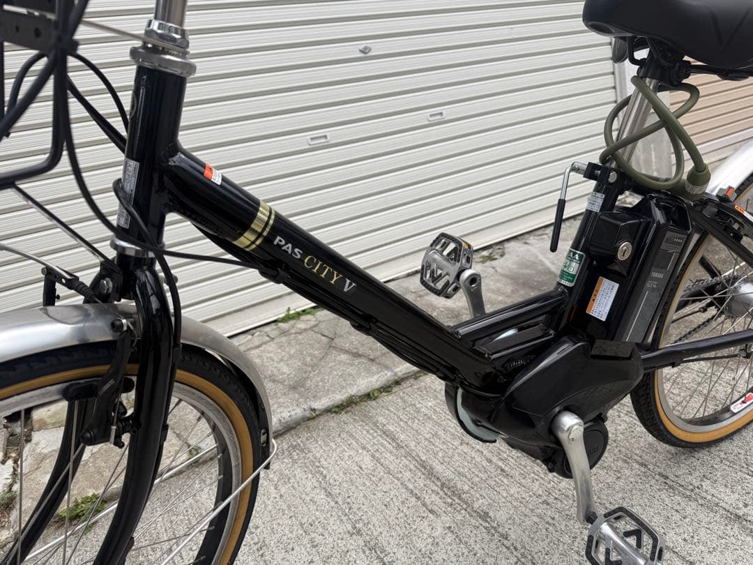 【美品】電動アシスト自転車 YAMAHA PAS CITY V