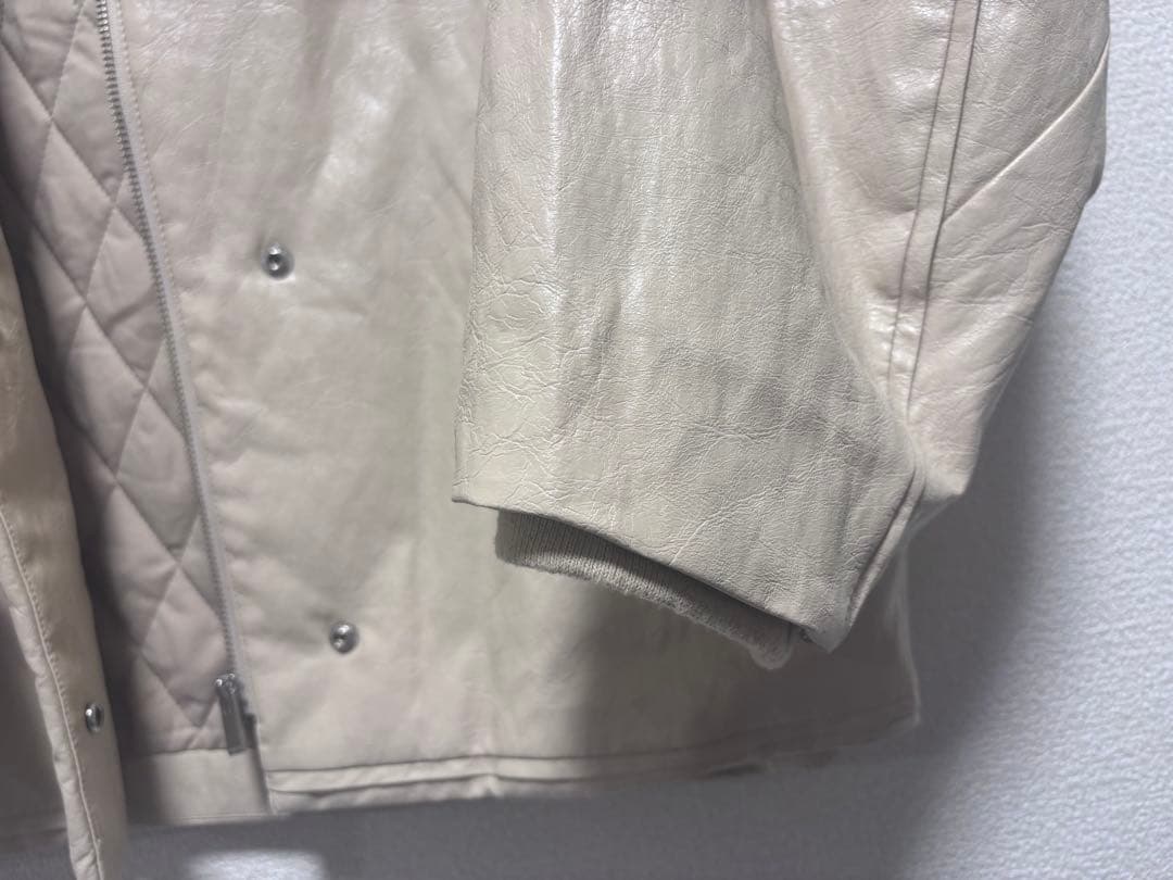 ジャケット・アウター natumiPASTING LIKE SYNTHETIC LEATHER