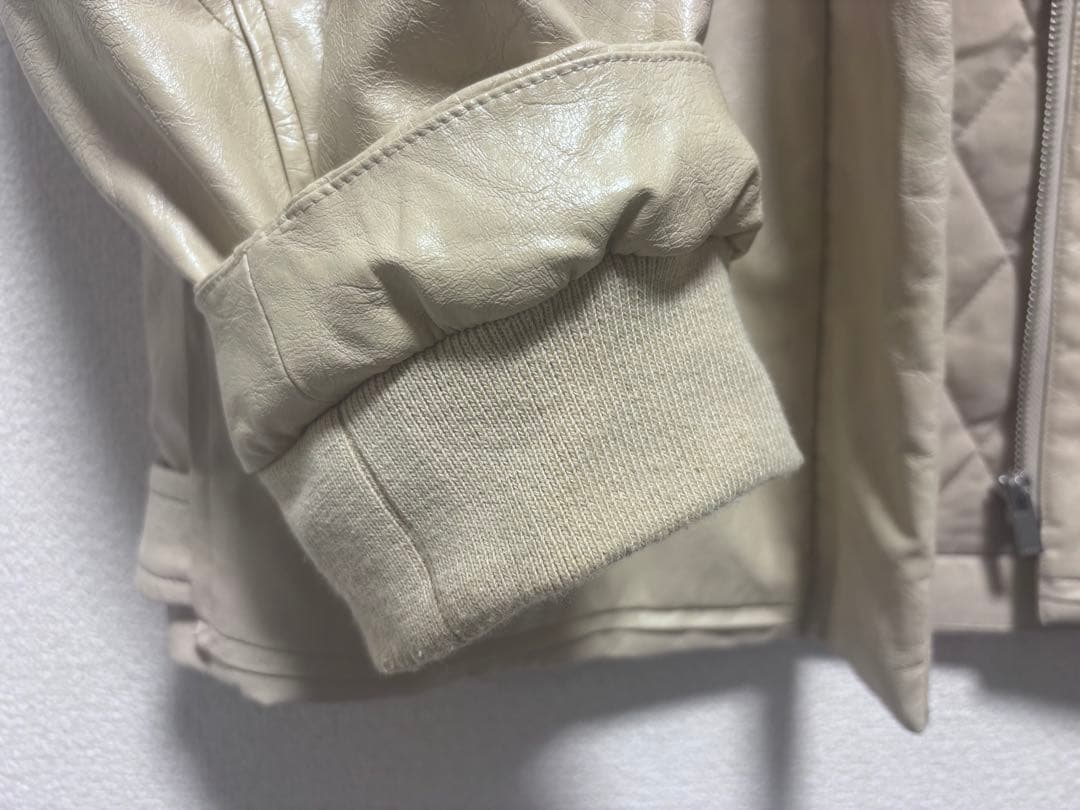 ジャケット・アウター natumiPASTING LIKE SYNTHETIC LEATHER