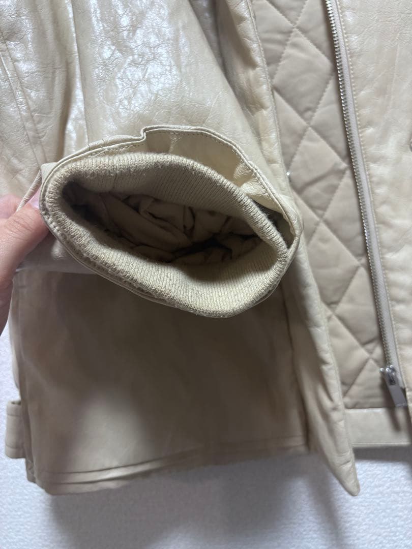 ジャケット・アウター natumiPASTING LIKE SYNTHETIC LEATHER