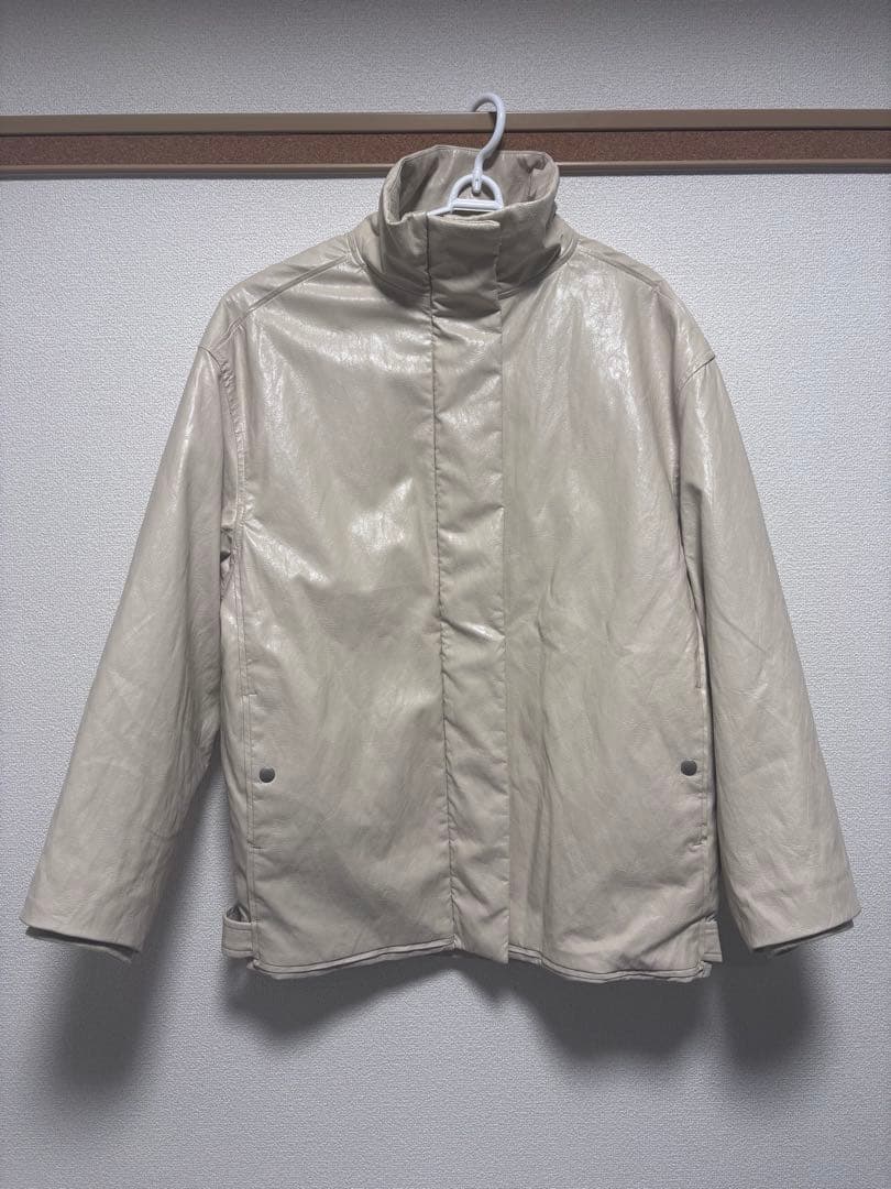 ジャケット・アウター natumiPASTING LIKE SYNTHETIC LEATHER