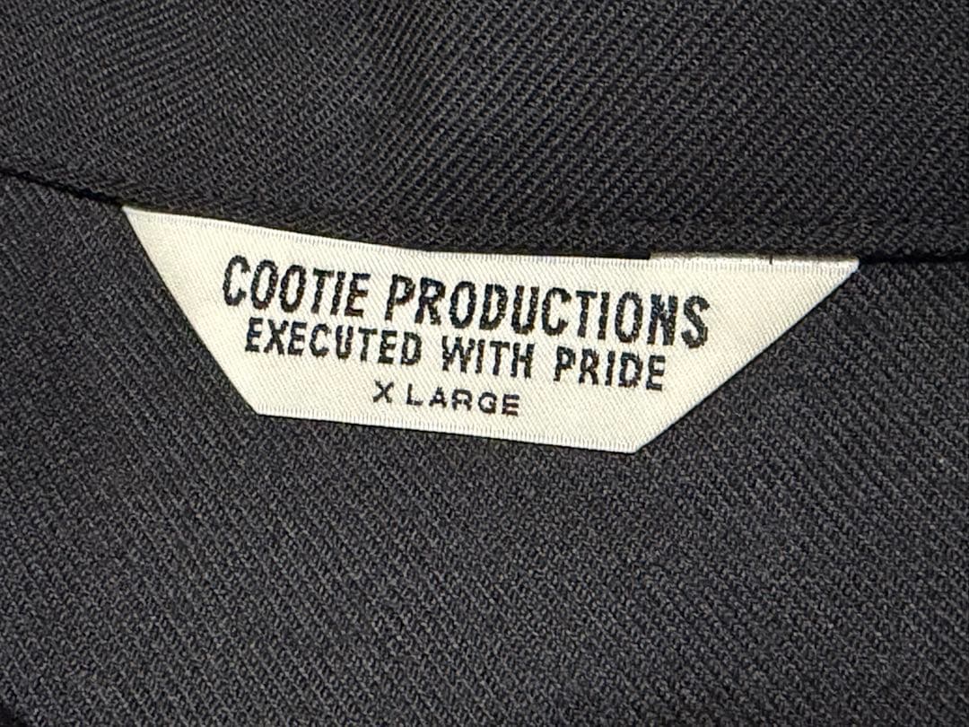 【美品XL】COOTIE PRODUCTIONS ジップアップ　ジャケット