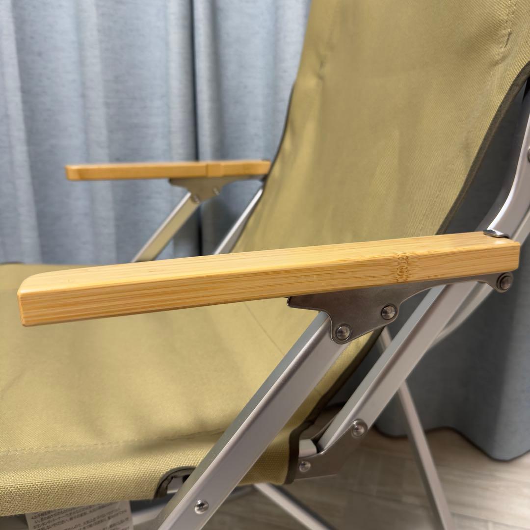  peak ローチェア30 チェア カーキ 室内使用・保管　美品