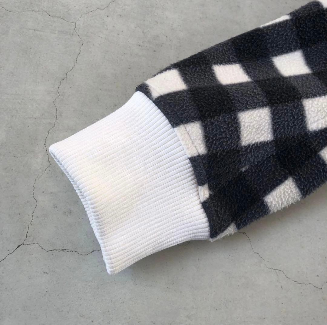 New Balance Golf バッファローチェック フリースブルゾン