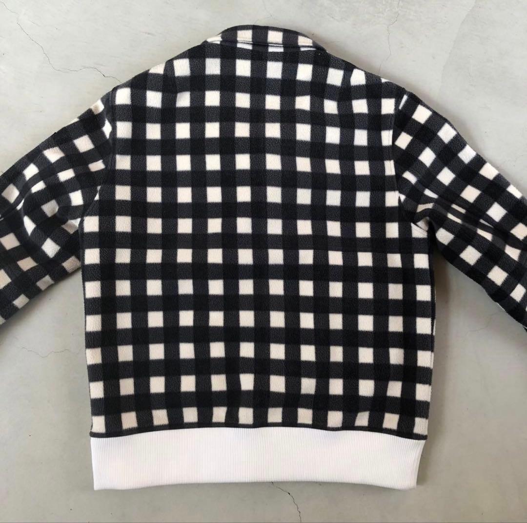 New Balance Golf バッファローチェック フリースブルゾン