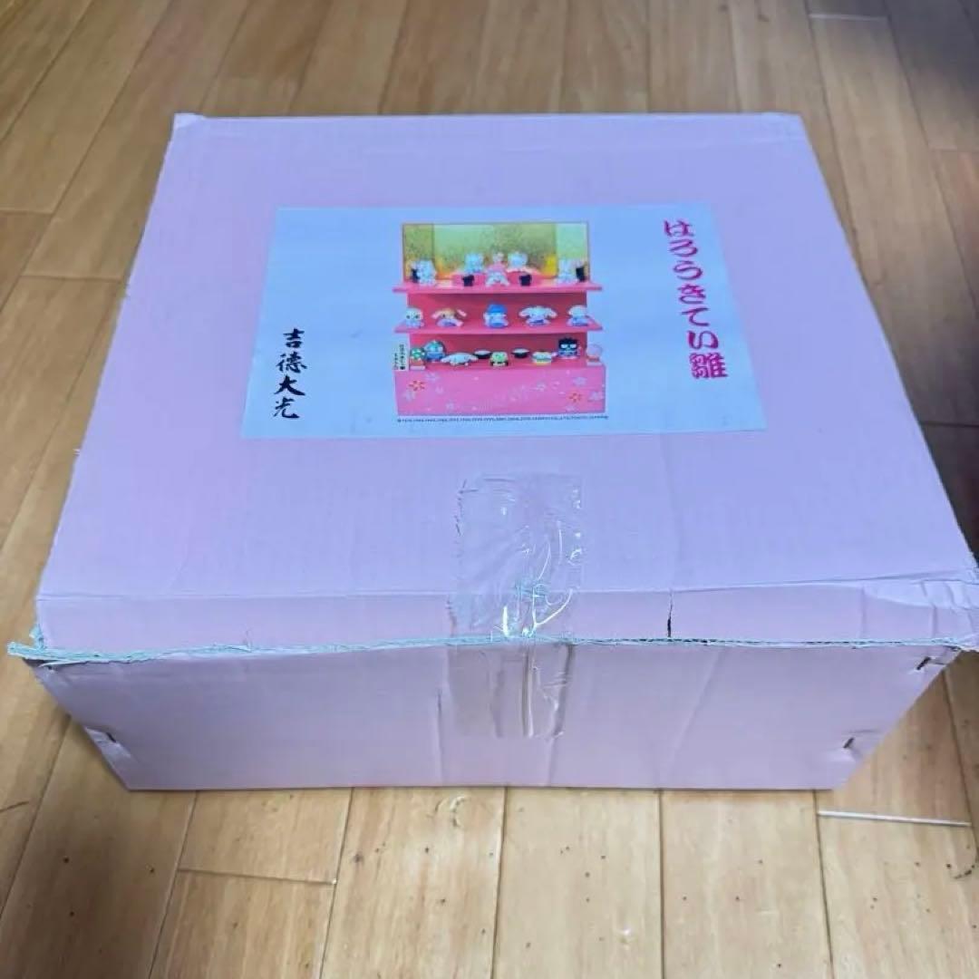 【新品未使用.希少】ハローキティ雛　吉徳大光　ひな祭り キャラクター人形セット