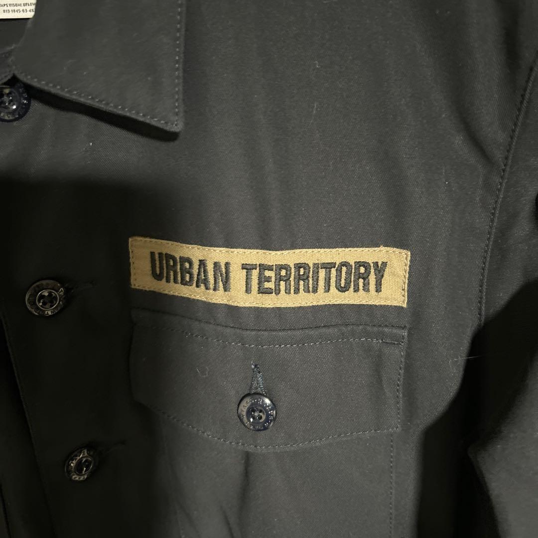 WTAPS ブラック 長袖シャツ X 01 ミリタリーシャツ