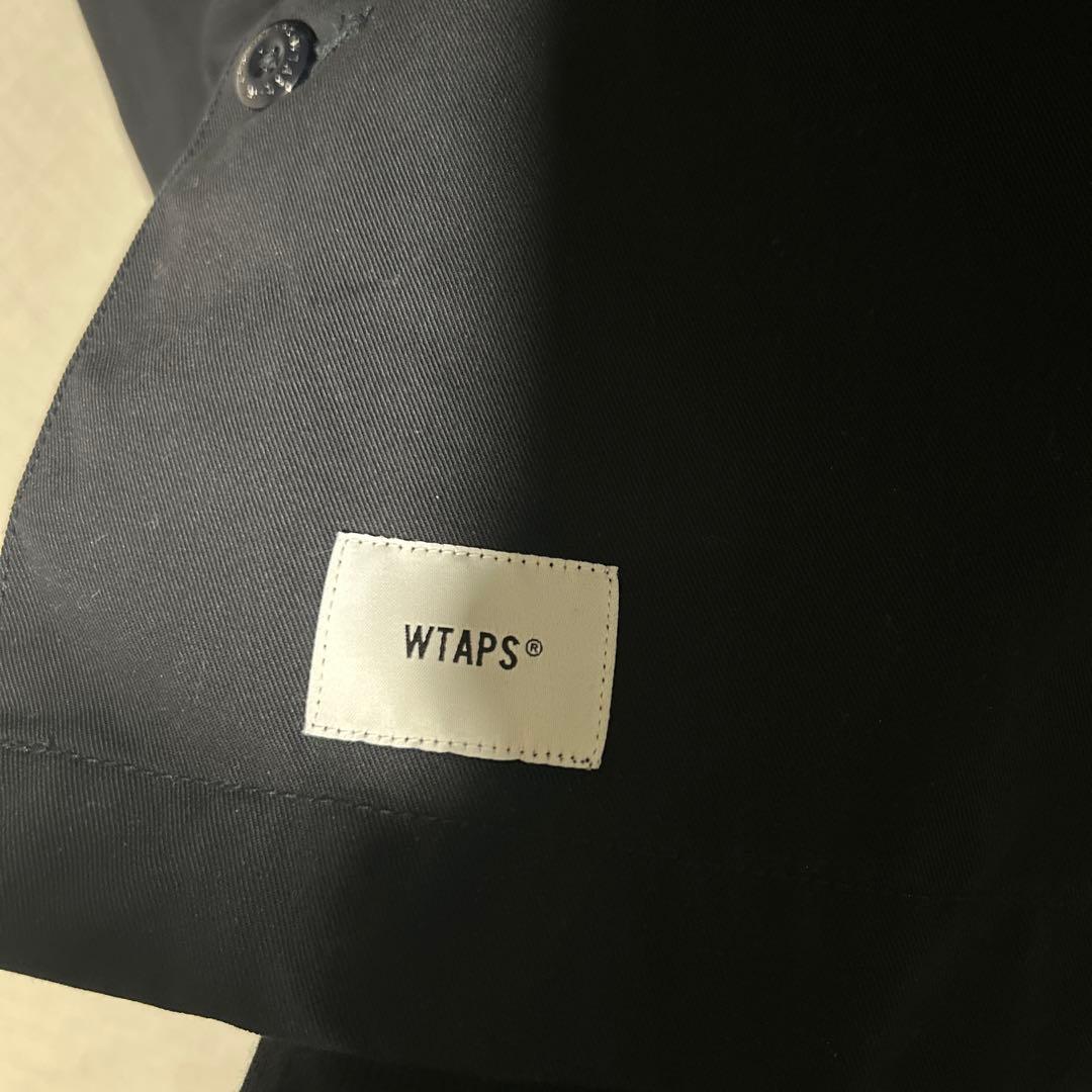 WTAPS ブラック 長袖シャツ X 01 ミリタリーシャツ