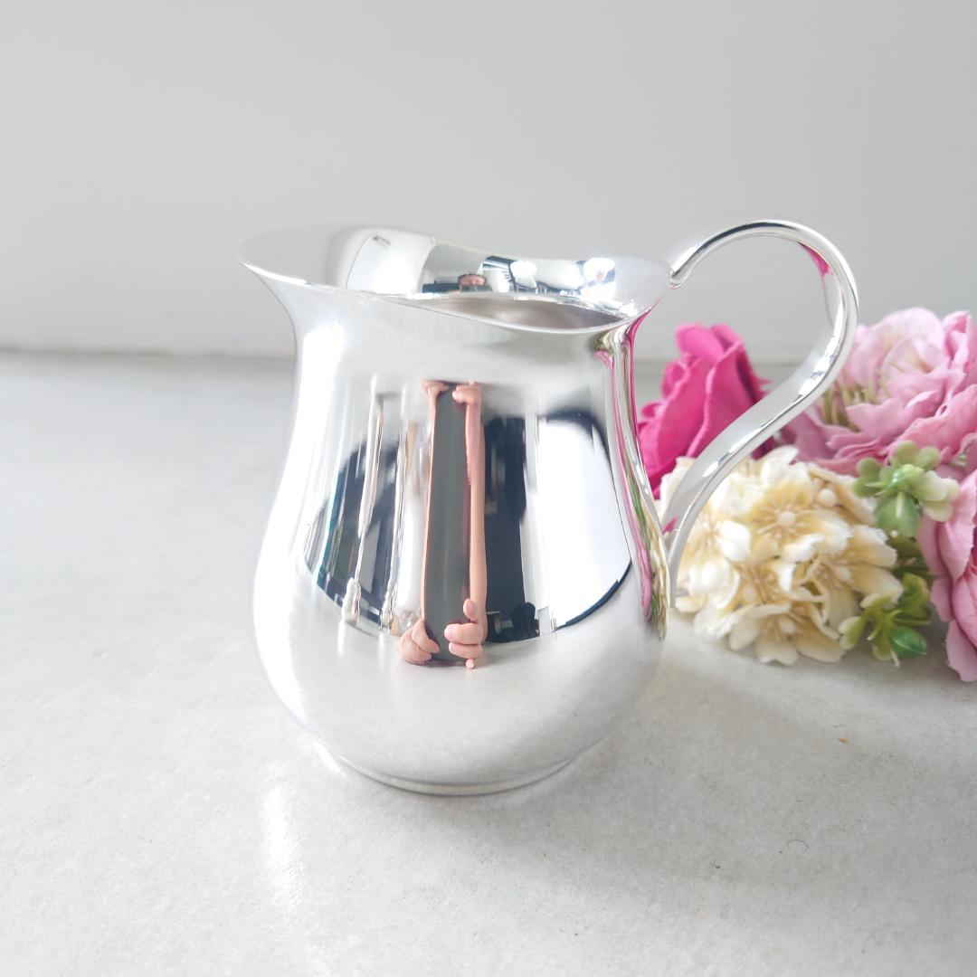 美品 クリストフル アルビ ミルクポット クリーマー ミルクジャグ