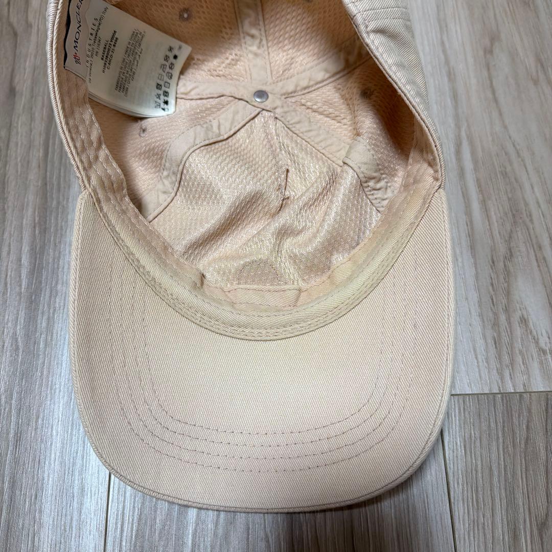 モンクレール　帽子　キャップ　ピンク　MONCLER