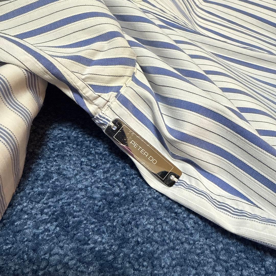 マ*ク様 PETER DO 2021SS ストライプシャツ　サイズ38
