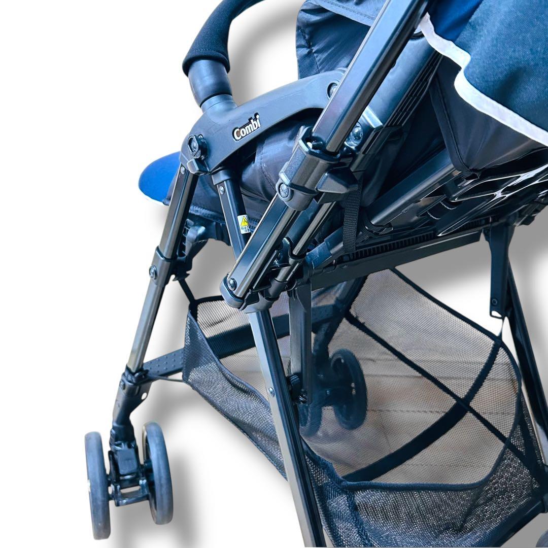 【極美品】Combi メチャライト エッグショック NH ネイビー