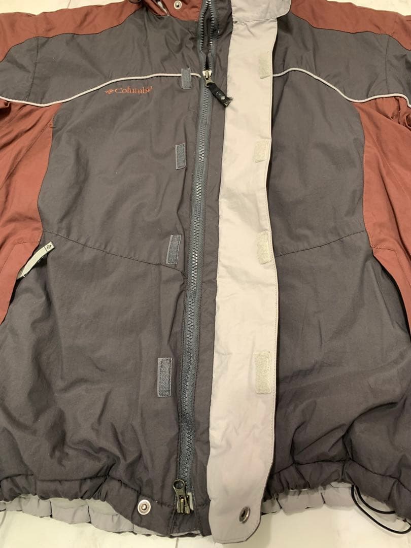 00s Columbia mountain jacket 茶色 テック系 y2k