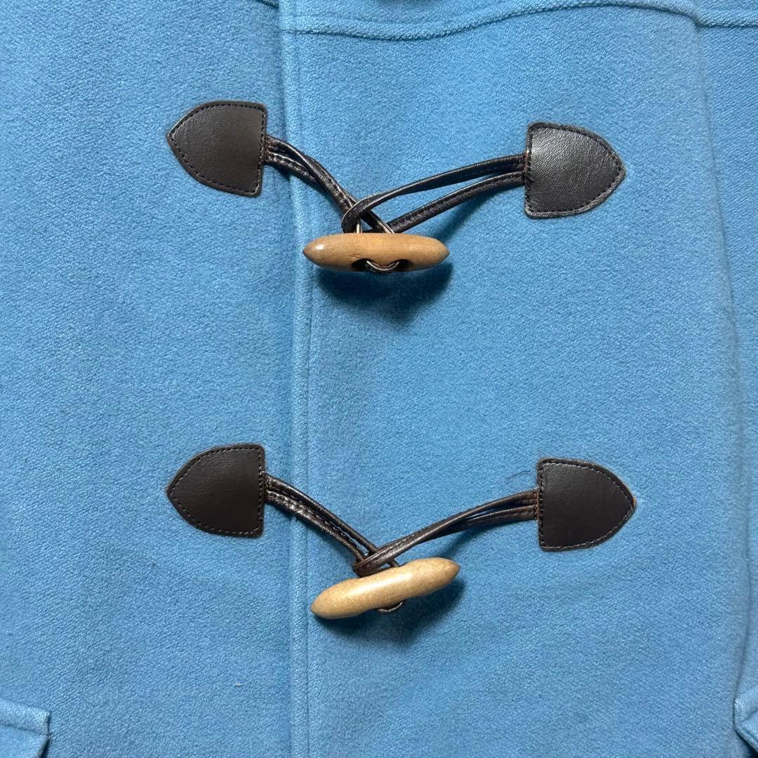 ★90s★BURBERRYSウールメルトン　ダッフルコート L相当 ノバチェック