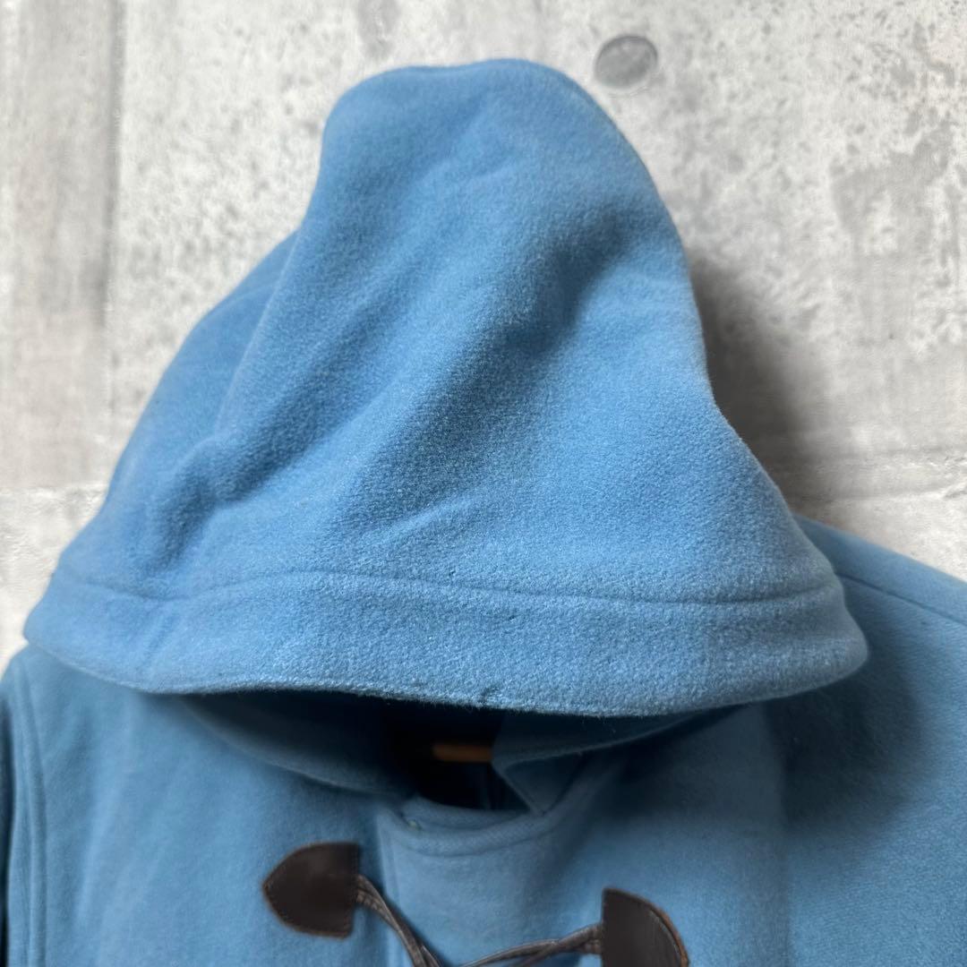 ★90s★BURBERRYSウールメルトン　ダッフルコート L相当 ノバチェック