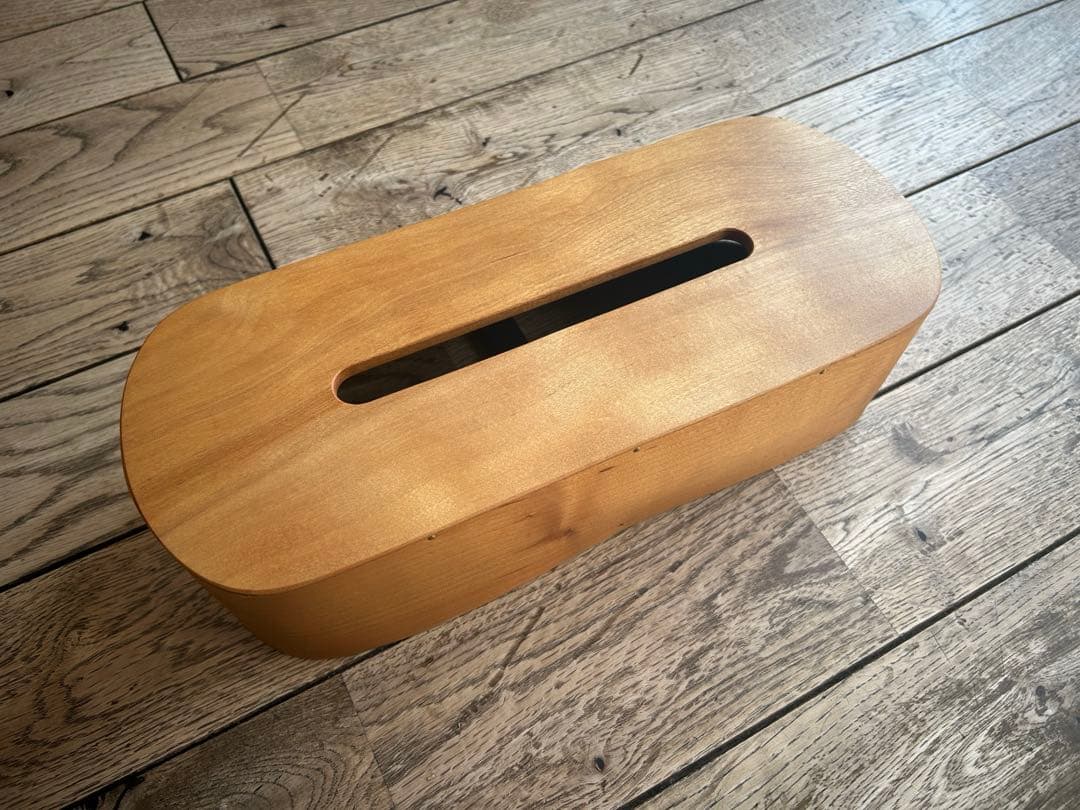 まる工芸　ティッシュケース　sword ブラック