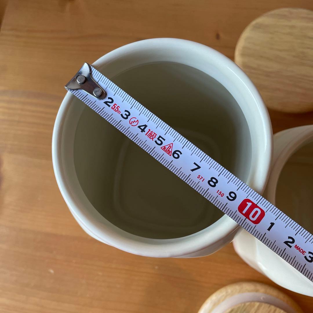 イマン　ダイアナローズ　陶器キャニスターM Lセット