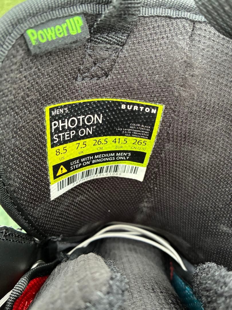 バートンステップオン フォトンphotonブーツ26.5cm&ビンディングセット