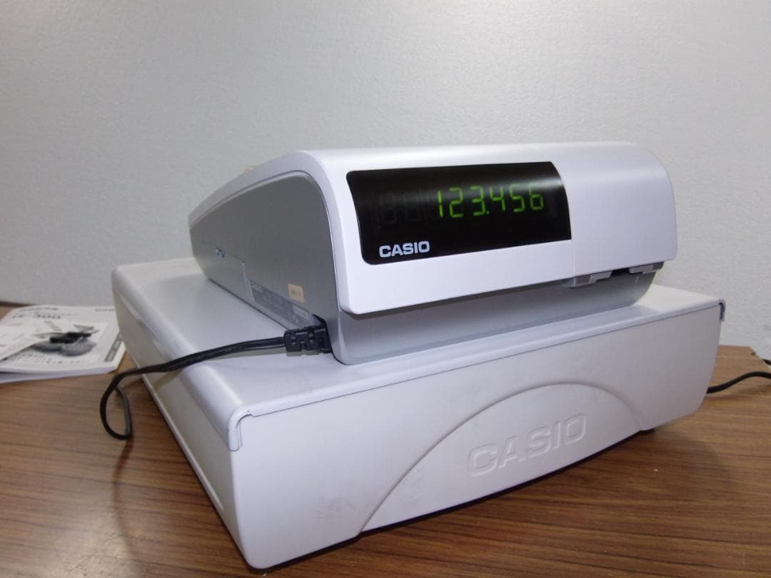 11222店名設定無料カシオ１０部門TE-300インボイスレジスター軽減税率対応