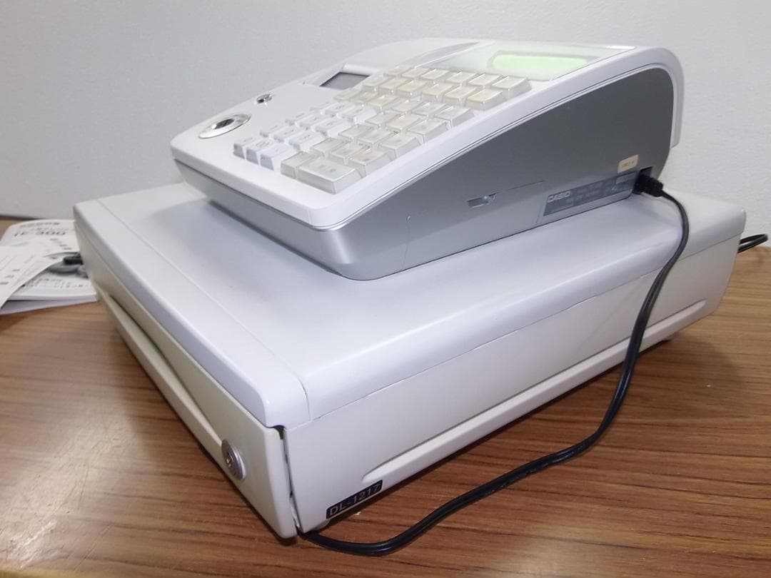 11222店名設定無料カシオ１０部門TE-300インボイスレジスター軽減税率対応