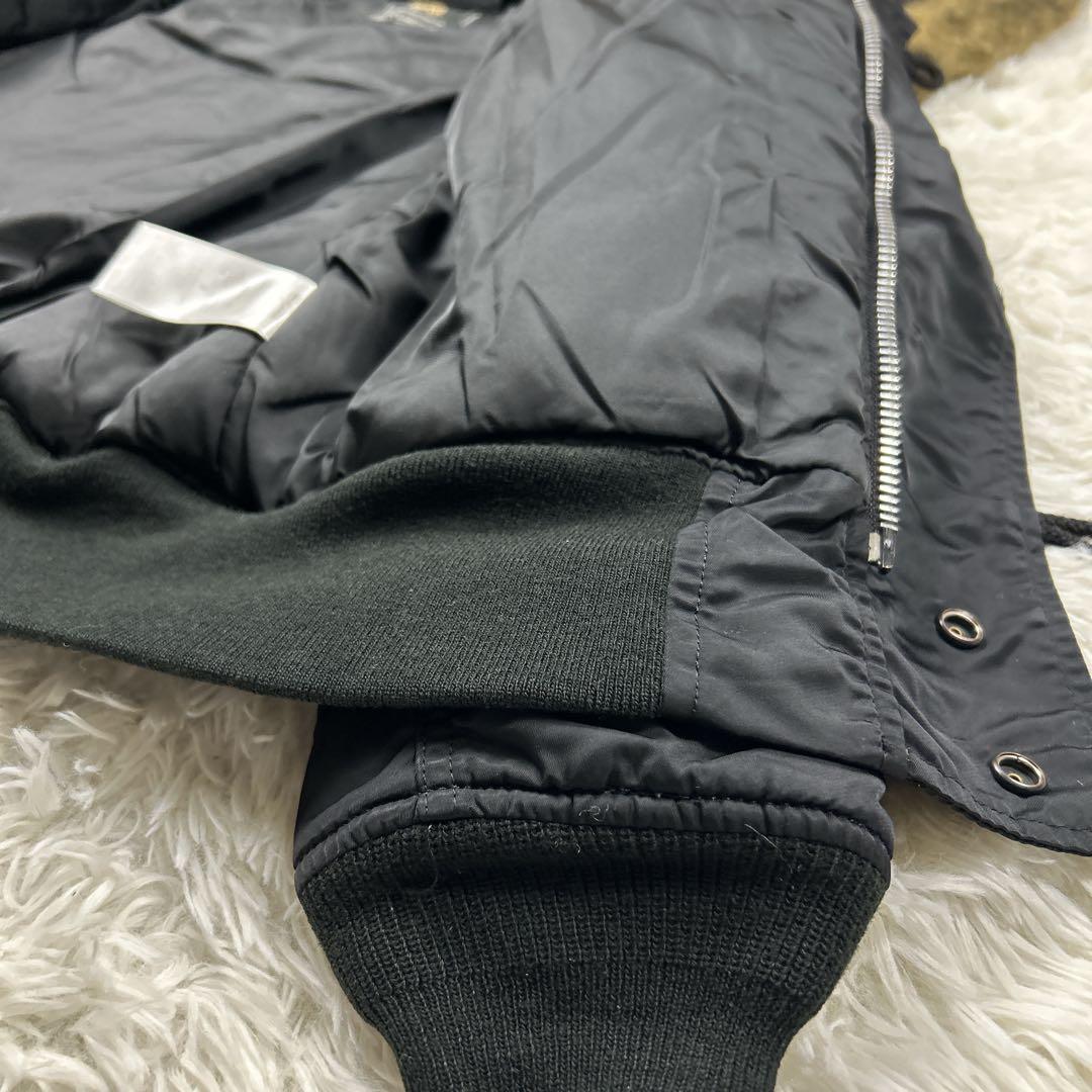 美品　アルファインダストリーズ　N-2B 黒　フライトジャケット　ブラック