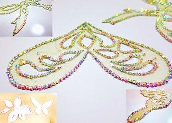 ≪商材≫お得過ぎる！超豪華 『3Dボディジュエル／５０色開業キット』ジュエリー