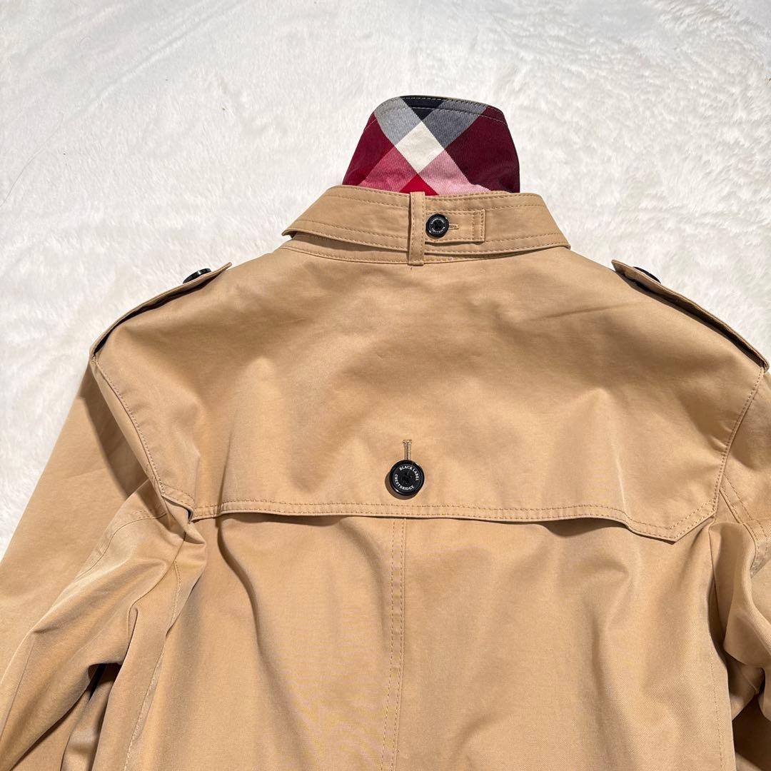 美品✨　ブラックレーベルクレストブリッジ　トレンチコート　綿　ライナー　2WAY