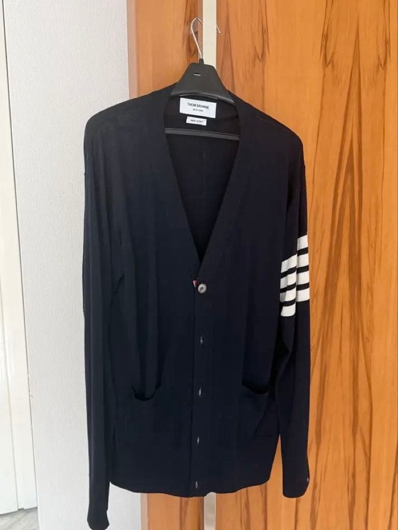 トムブラウン カーディガン メンズ ネイビー 4サイズ
