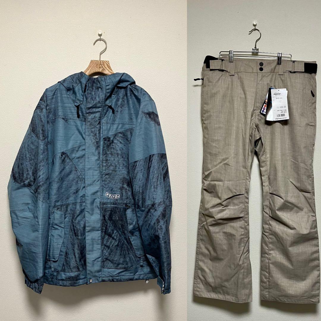 VOLCOM PONTAPES セットアップ L メンズ スノーボード ウエア
