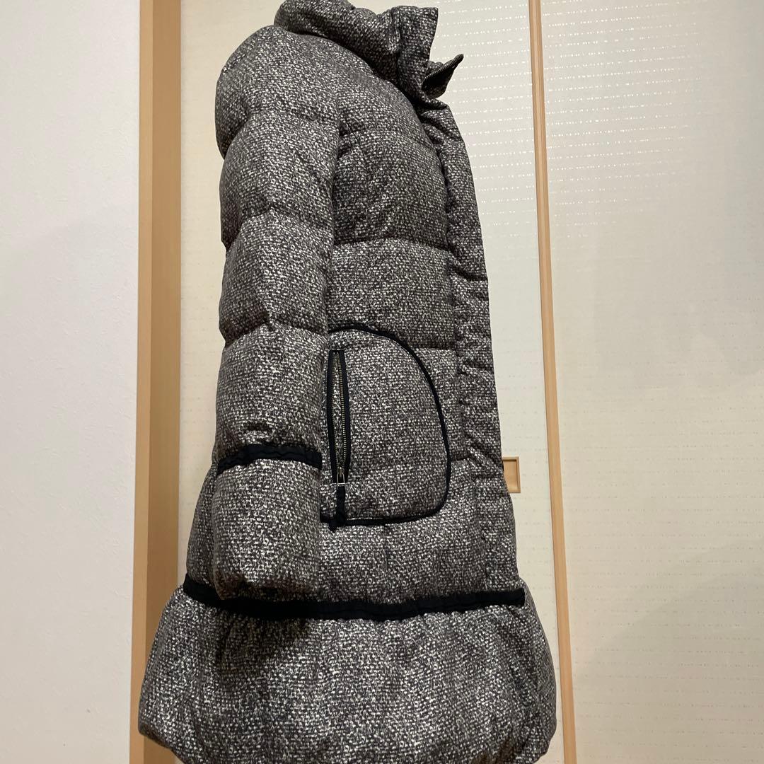 安室奈美恵着用ランバンオンブルー ペプラムダウンコート　フードなし