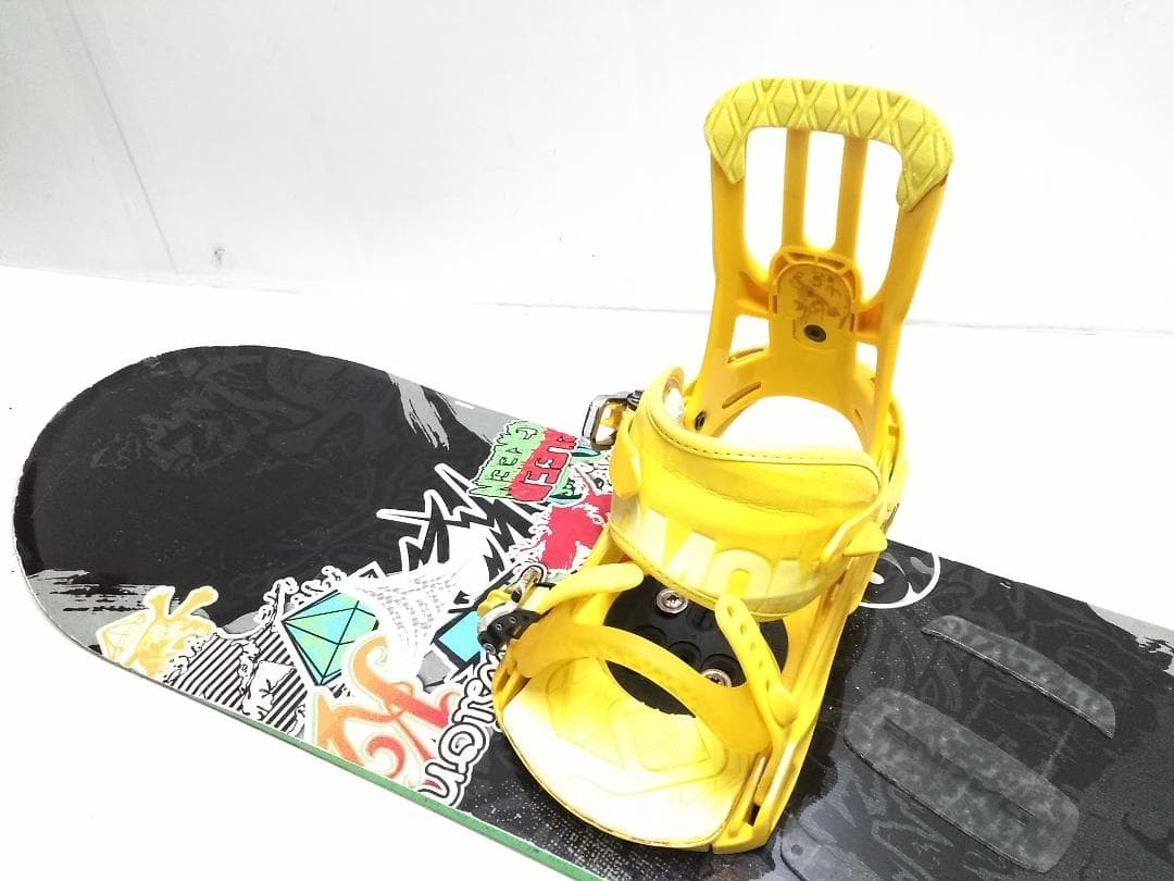 K2 ILLUSION 155cm メンズスノーボード ビンディングLサイズ △