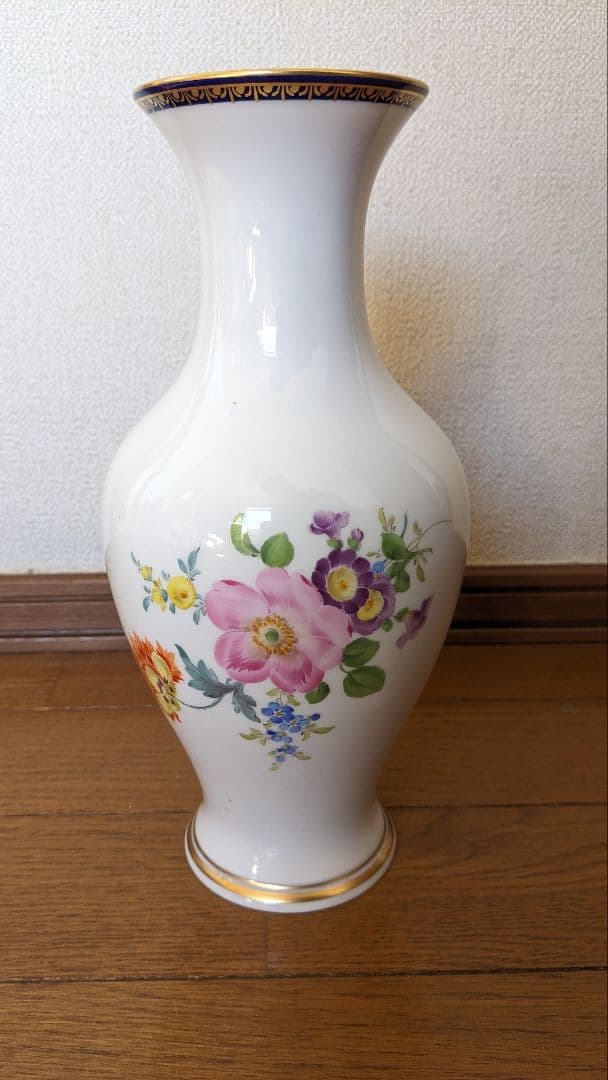 マイセン　フラワーベース　花瓶