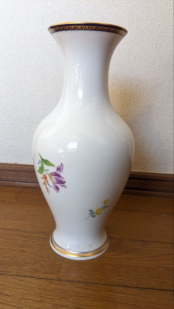 マイセン　フラワーベース　花瓶
