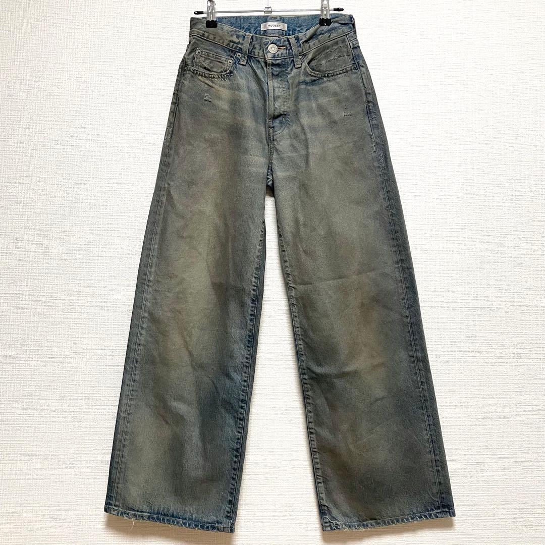 【最終値下げ】マウジー MIDRISE RUSTER バギーデニム 24 y2k