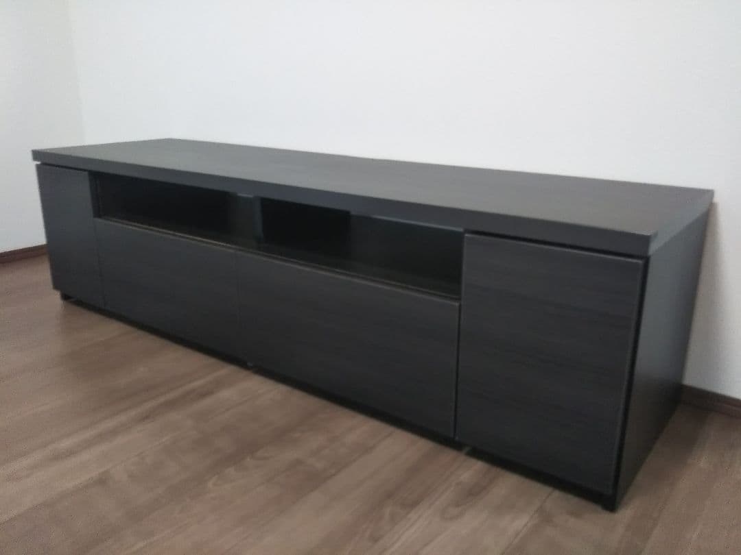 大川家具製のテレビボード ❗️  色はブラックウッド
